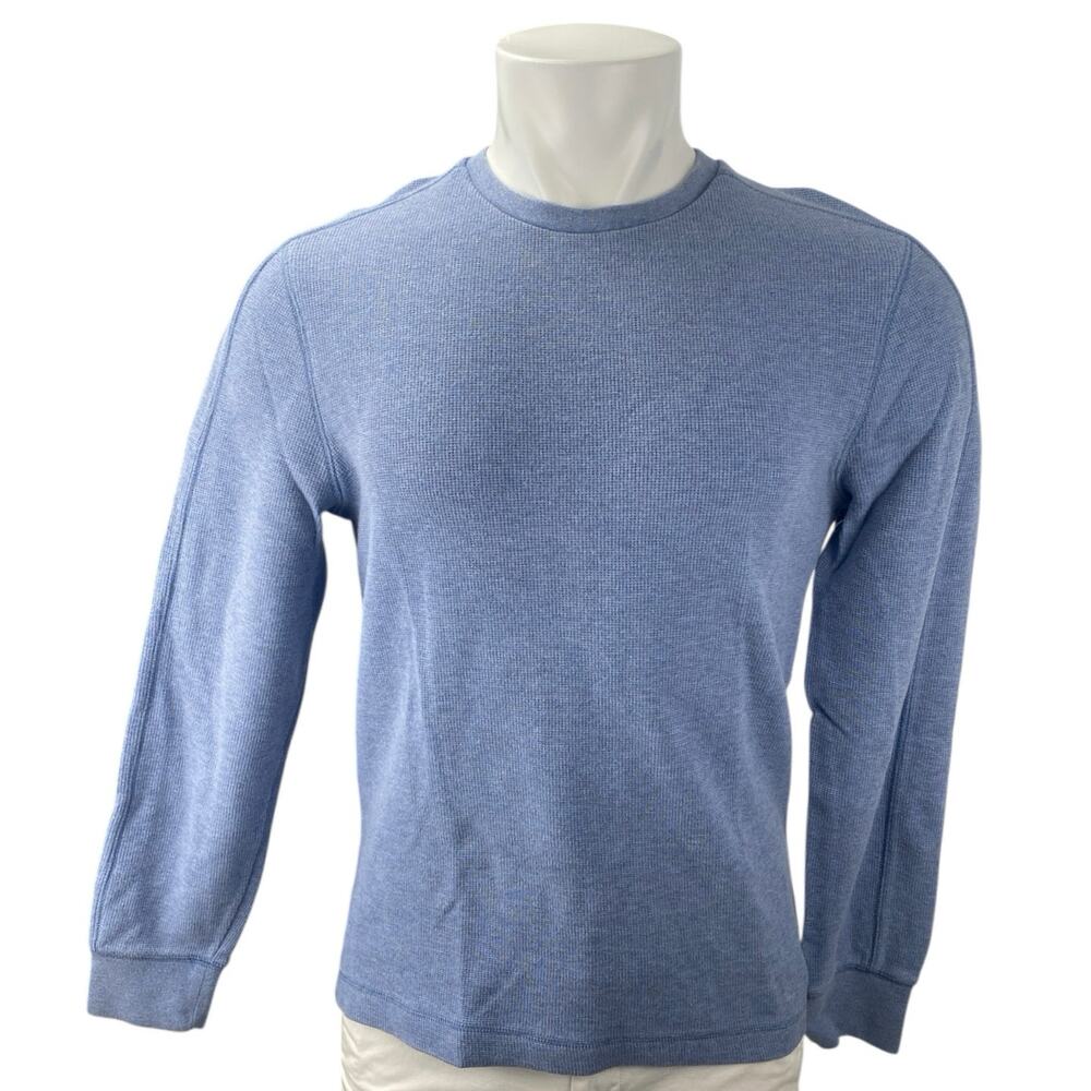 Banana Republic Men's Blue Crewneck Long Sleeve Knit Sweatshirt Sweater Top Sz M